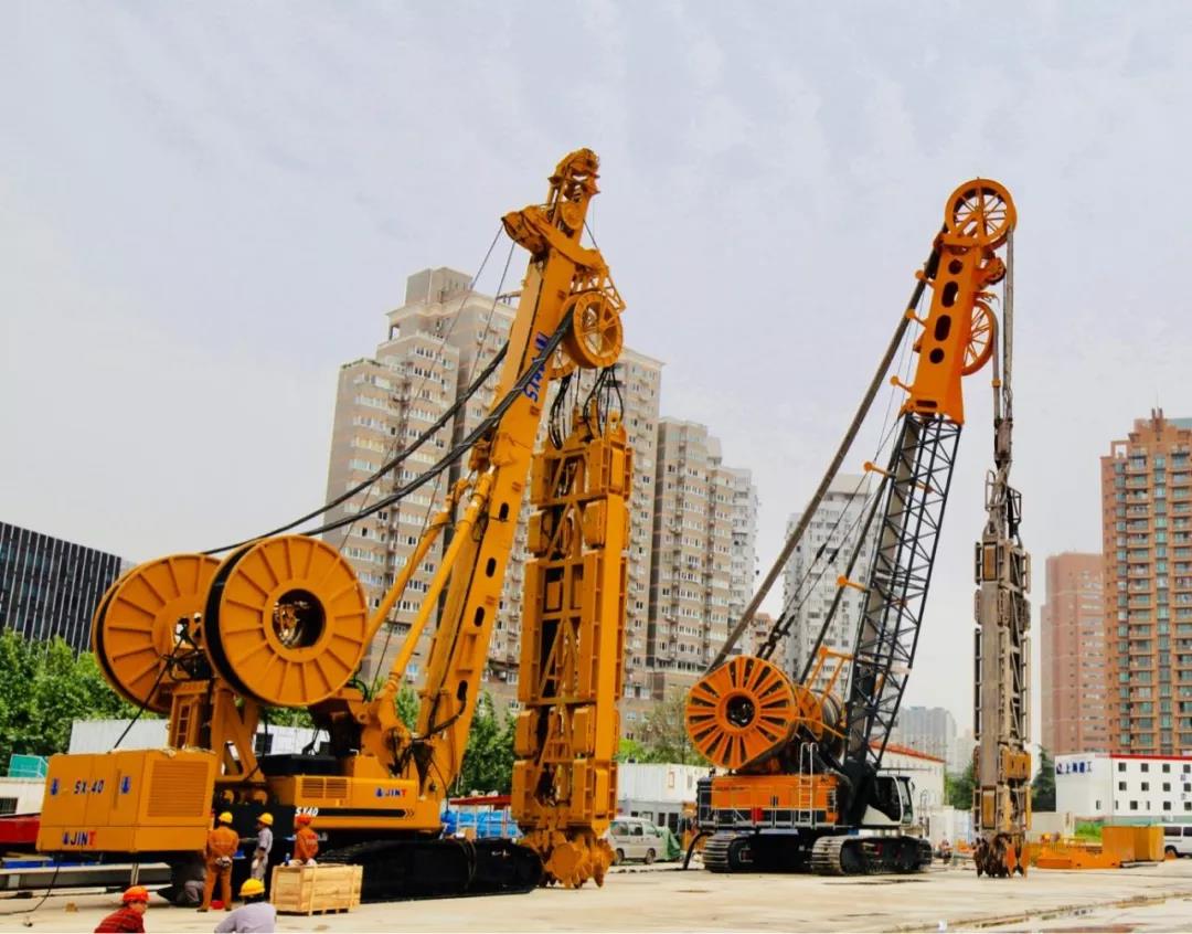 上海金泰SX40双轮铣多方出击国内深隧、轨交施工市场